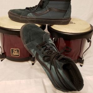 Hitop Suede and Reflective Vans